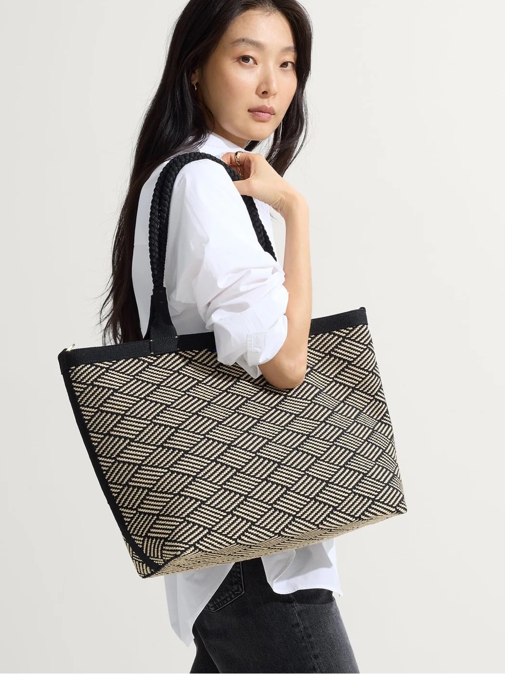 Rothy's Zig Zag Lightweight Tote